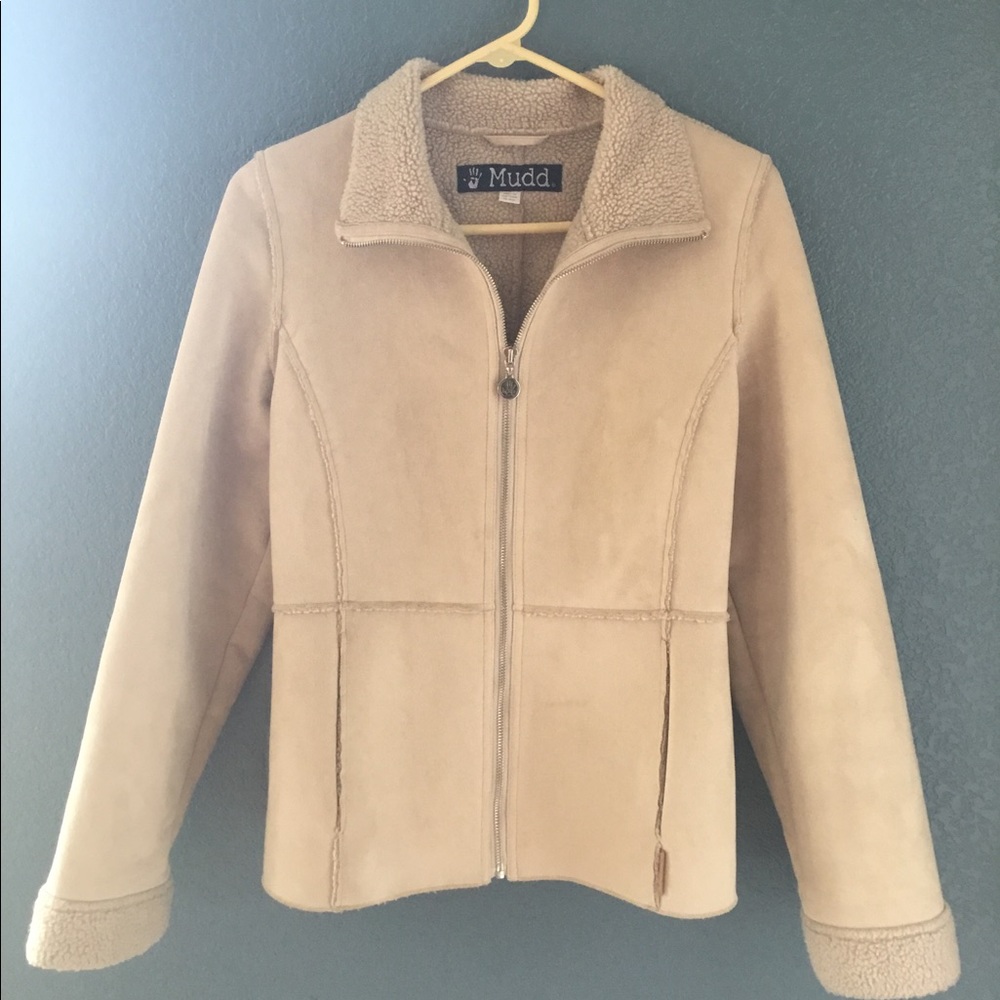 Mudd woman’s short suede jacket